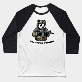 Tactical Panda Baseball T-Shirt